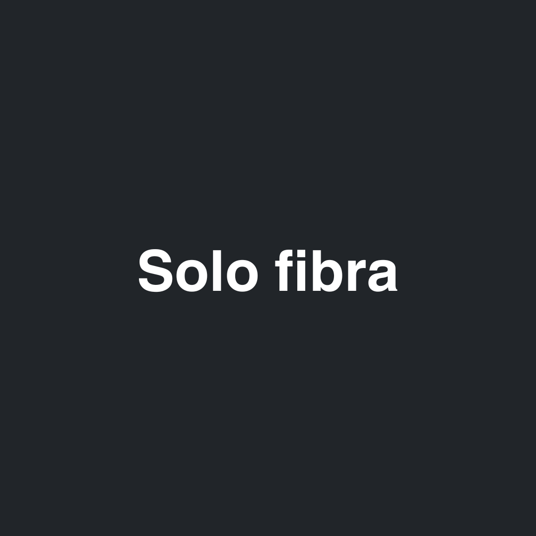 Solo fibra